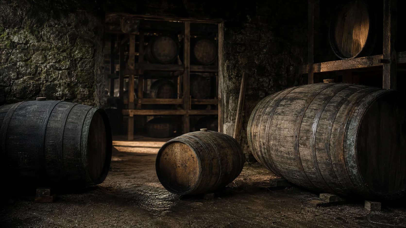 Editorial illustration for No two casks breathe alike..