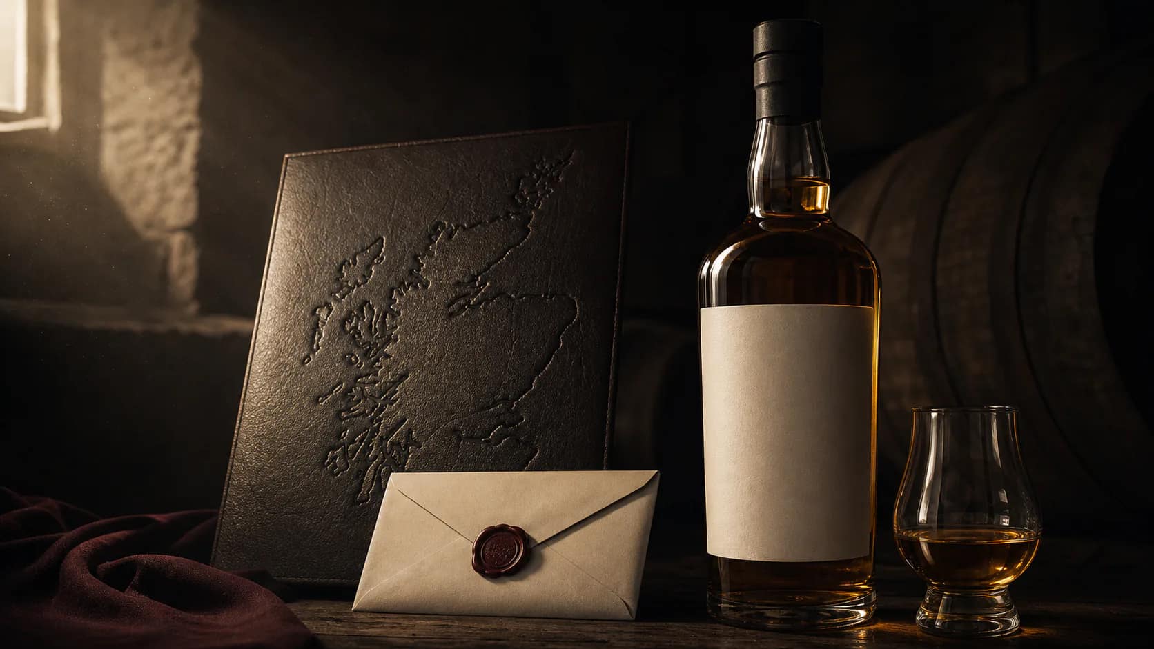 Editorial illustration for Why is the distillery not named?.