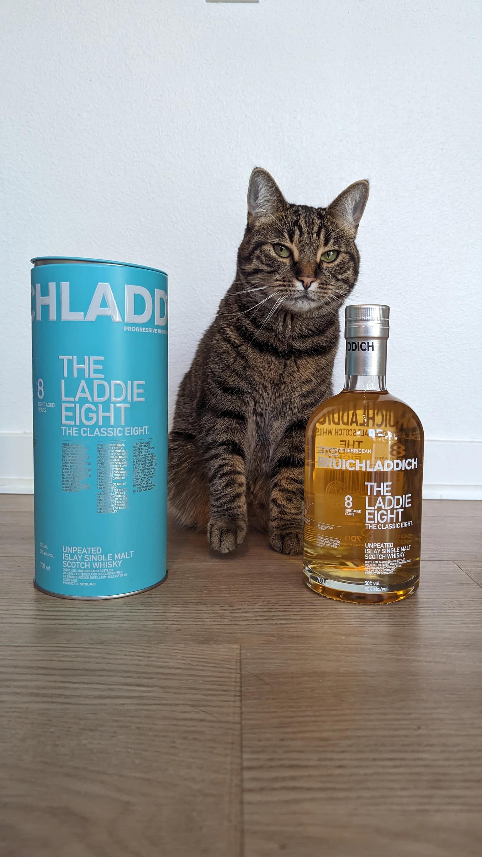 Collection photograph filed under the owner-supplied working label “The Laddie Eight”; bottle facts await review.