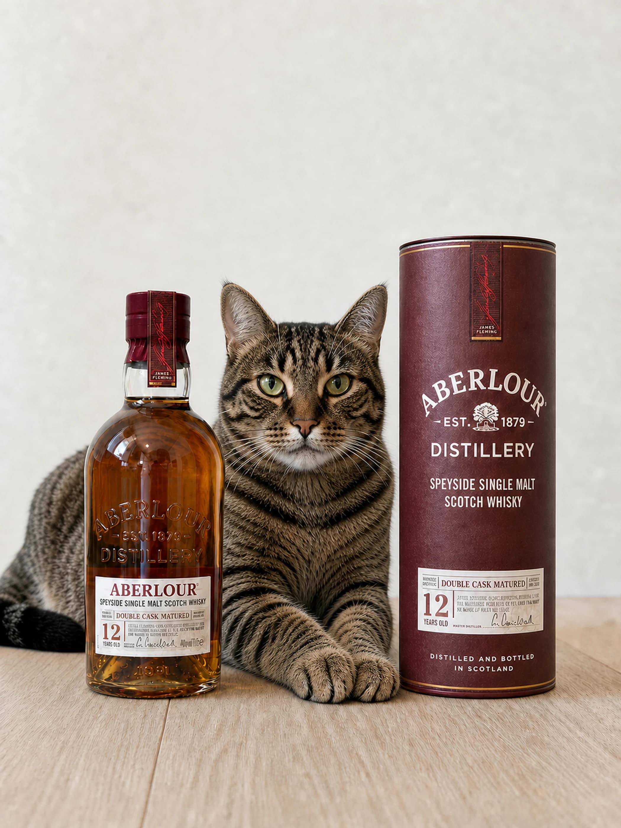 Collection photograph filed under the owner-supplied working label “Aberlour 12”; bottle facts await review.