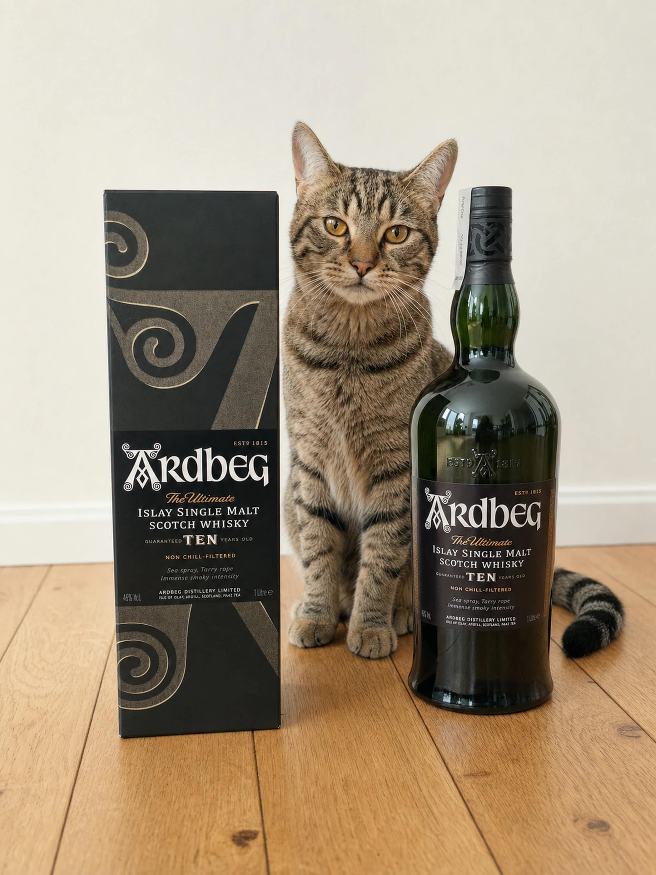 Collection photograph filed under the owner-supplied working label “Ardbeg Ten”; bottle facts await review.
