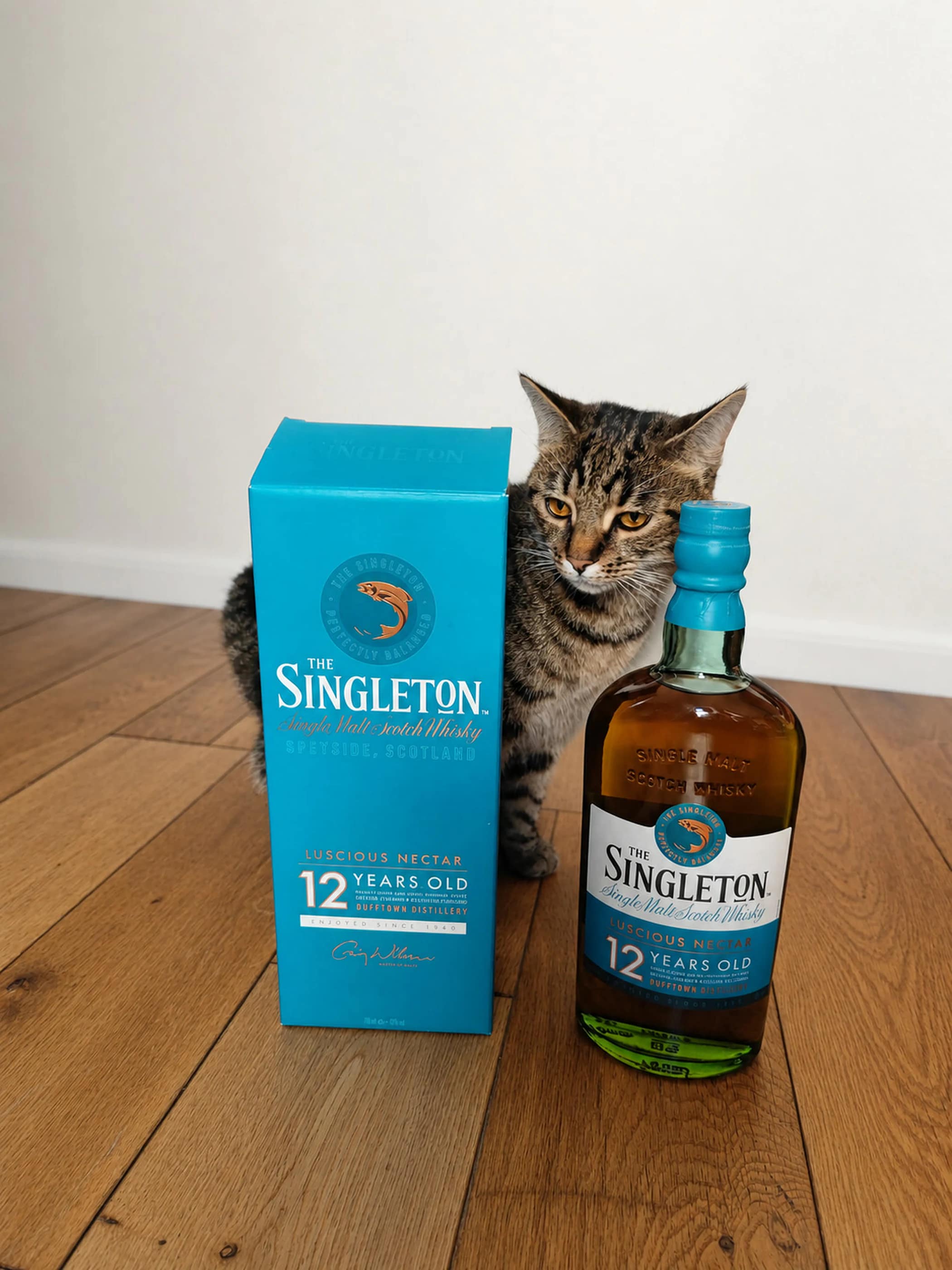Collection photograph filed under the owner-supplied working label “Singleton 12”; bottle facts await review.