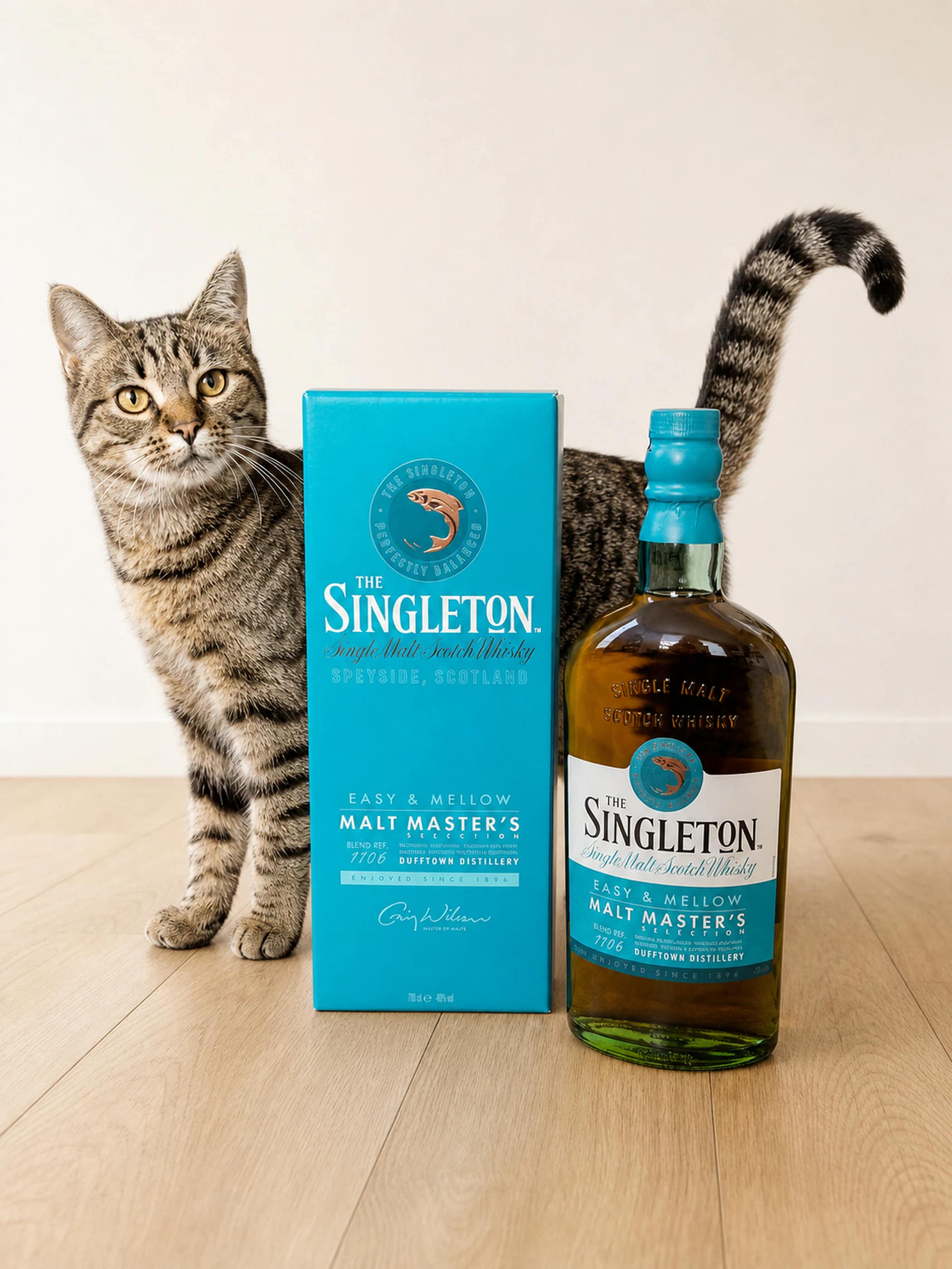 Collection photograph filed under the owner-supplied working label “Singleton Easy Mellow”; bottle facts await review.